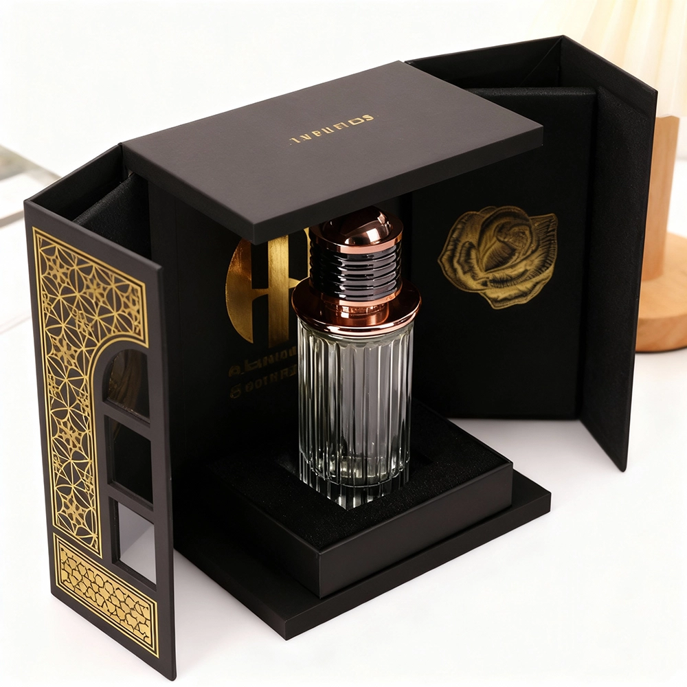 luxury perfume packaging box for high end product presentation